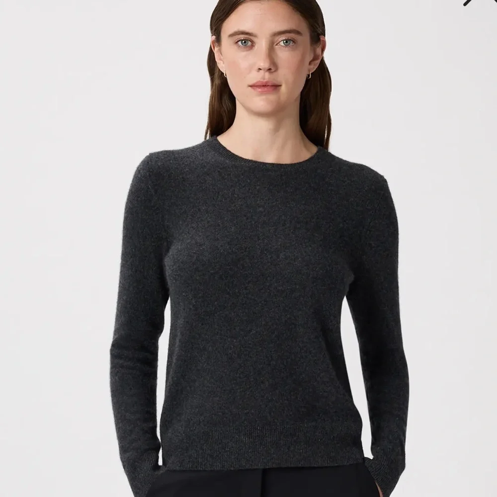 Quince 100% Mongolian Cashmere Lounge Set - Charcoal - Picture 2 of 12